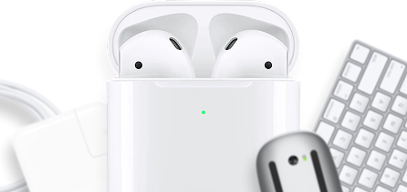 Photo de plusieurs chargers, claviers et souris