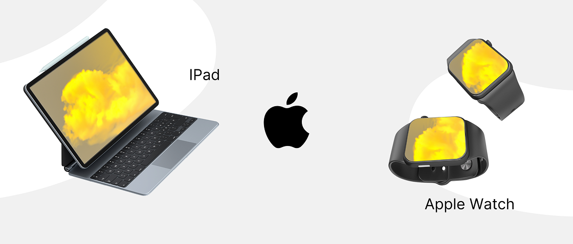 iPad et Apple Watch picture